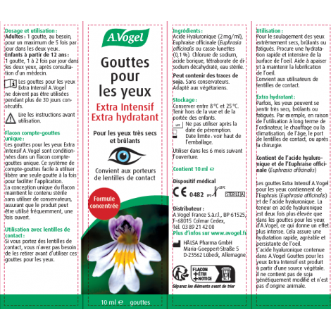 A.Vogel Gouttes Yeux Forte 10ml