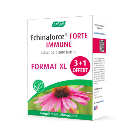 Pack Echinaforce Forte Immune 3+1 offert.