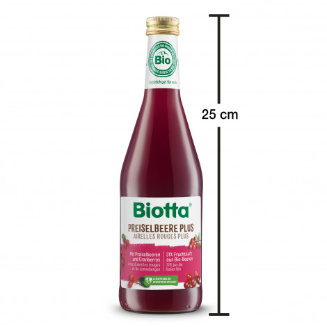 Jus d'Airelles Rouges Plus Bio*