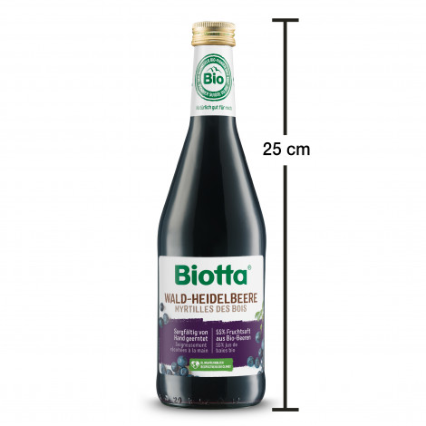 Jus Myrtilles des bois Bio*