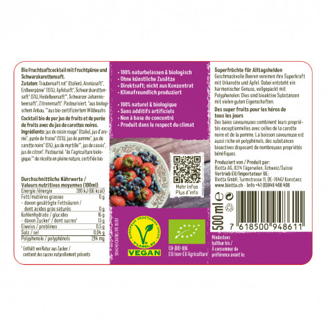 Jus Superfruits Bio*