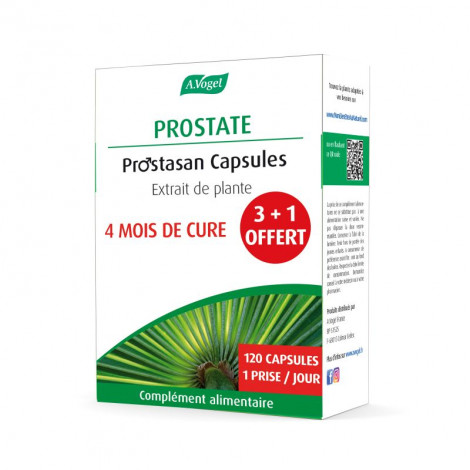 Cure Prostasan lot de 4 boîtes (3+1 offert)