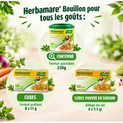 Herbamare® Cubes - Pauvre en sodium | A.Vogel