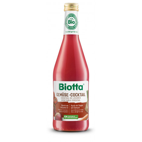 Cocktail de Jus de Légumes Bio