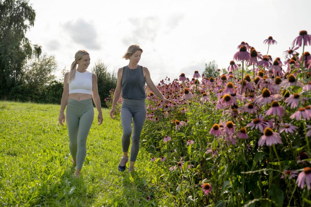Balade dans les fleurs