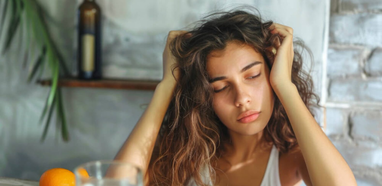 Femme très fatiguée
